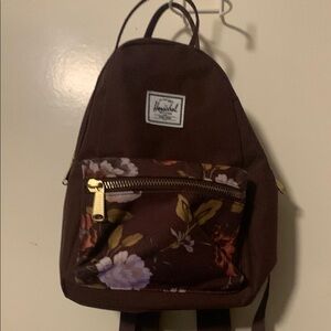 Herschel Supply Company Brown Backpack Compact Design
